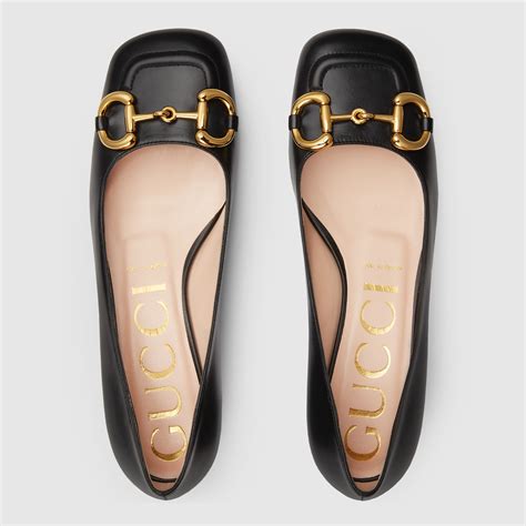 baletas gucci|Gucci horse bit flats.